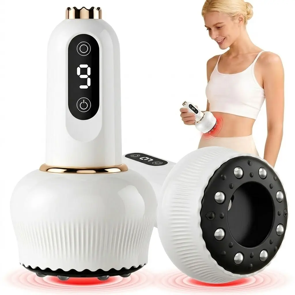 Ergonomic Electric Suction Relaxation Tool, Portable Home Use Neck & Back Comforter, Adjustable Airflow Wellness Device, Premium Holiday Gift