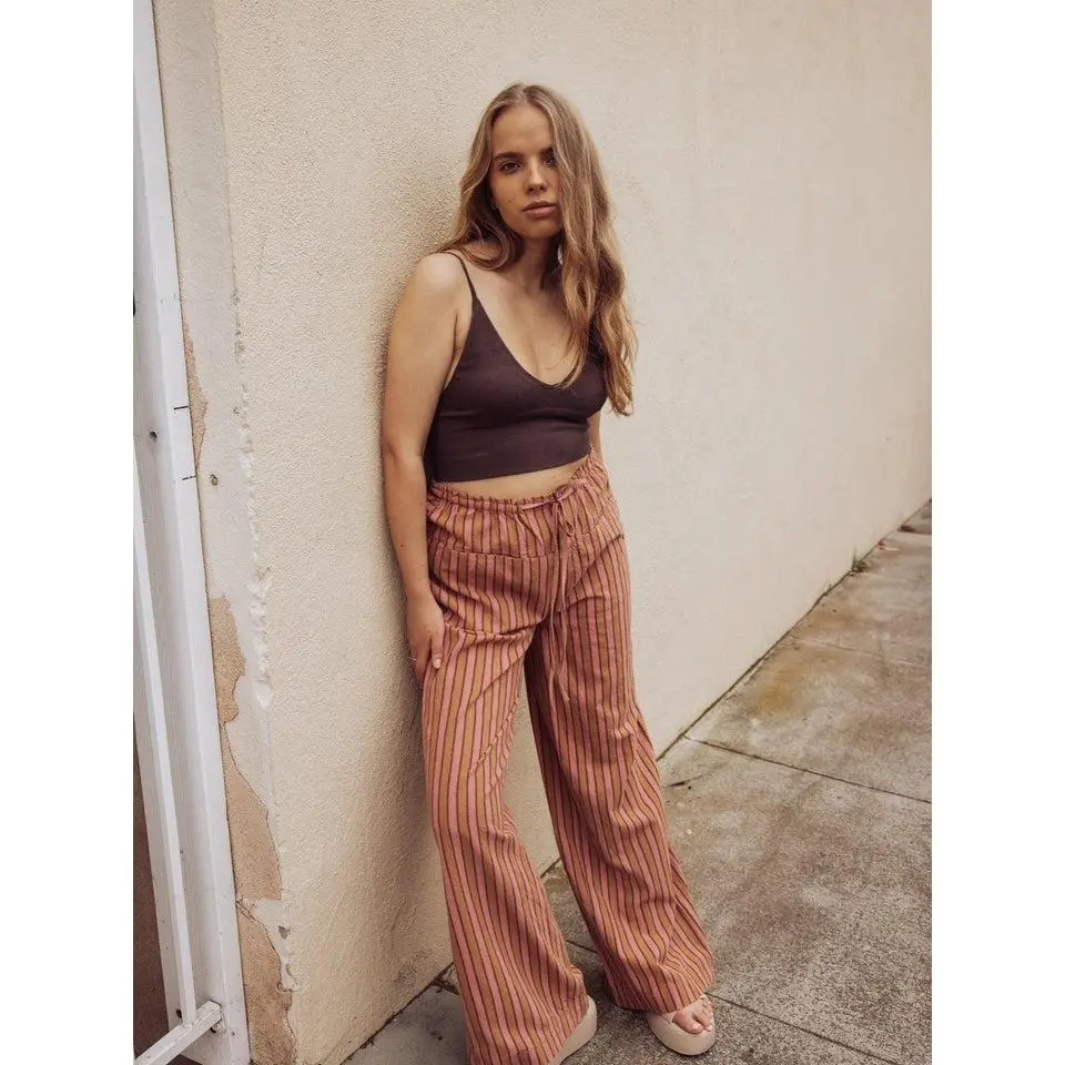 Free People Hudson Canyon Stripe Pant
