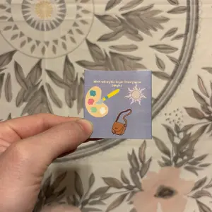 Tangled themed sticker