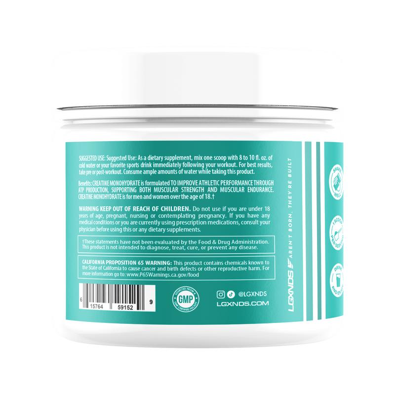 LGXNDS Micronized Creatine Monohydrate – Unflavored Daily Training Support