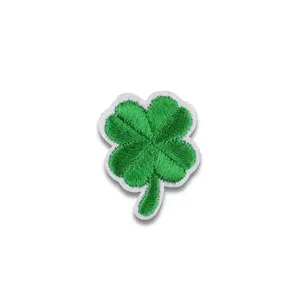 Clover Embroidered Patch - Iron-On Applique
