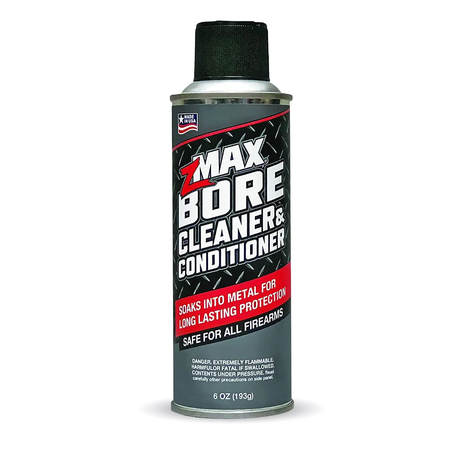 zMAX Bore Cleanser & Conditioner Aerosol Spray - Micro Conditioning Formula for Superior Barrel Care - Cleans, Protects, and Reduces Carbon Build Up - Easy Application - 6.5 oz
