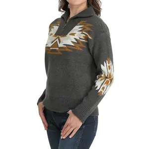 Women's Cinch Aztec 1/4 Zip Sweater
