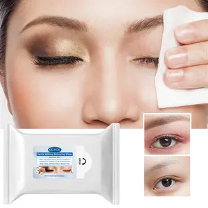 EELHOE Gentle Makeup Wipes Deep Cleansing Face Eyes Lips Makeup Gentle Refreshing Remover Wipes Cleanser Cosmetic Cream Facial Mild Aloe Chamomile