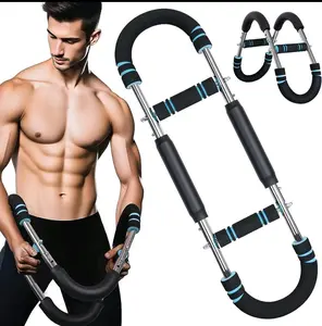 Twister Arm Trainer, Adjustable Chest Workout Equipment for Men & Women, Home Gym Strength Trainer, Muscle Builder & Strength Training for Arms, Chest
