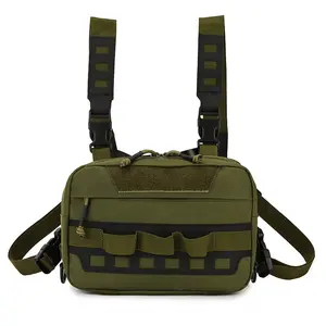 Multi-Functional Outdoor Sports Chest Pack, Fishing Vest Bag, Casual Riding Backpack, Tool Kit, Camping Fishing Tools, Lure Bag, Leisure Gear, Fishing Equipment