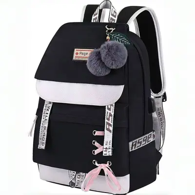 Blue Dragon Backpack Cool Lighting Bookbag For Kids Teen - View #5