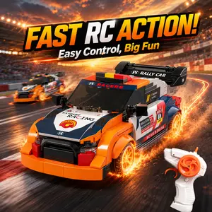1:20 Scale RC 4WD Racing Car For 6-15 Years, 261 PCS,RC Drift Car, Easy Control Remote Control Car for Kids & Beginners, Compact Portable Design, Fun Indoor Play Gift #gifts for grandkids #Toys Gift Preferred Perfect Holiday Gift