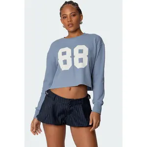 88 Waffle Long Sleeve T Shirt
