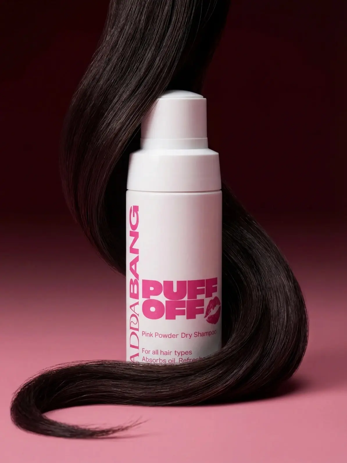 AddaBang Puff Off Non-Aerosol Dry Shampoo Oil Absorbing Hair Refresher