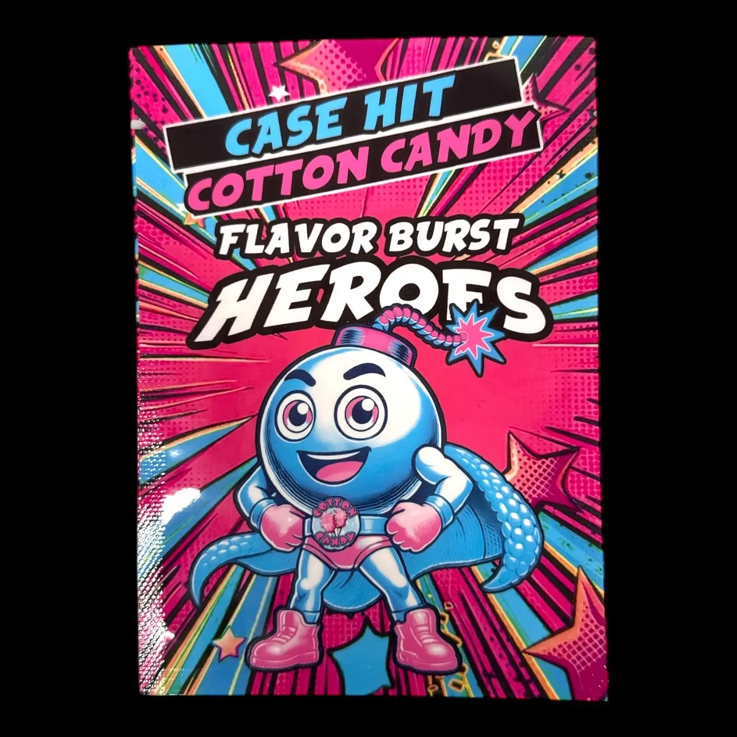 Flavor Burst Heroes - Case Hit Cotton Candy Edition