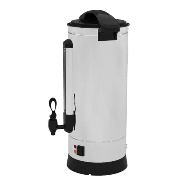 Commercial Coffee Urn – Large‑Capacity Stainless Steel Beverage Maker | Silver | Perfect for Catering
