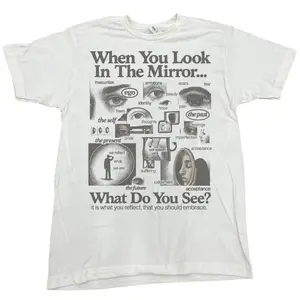 Look in the Mirror Graphic T-Shirt Size S-5XL