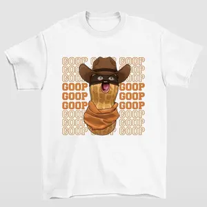 "The Burnt Peanut GOOP" Meme T-Shirt, Whimsical Graphic Tee for Casual Streetwear