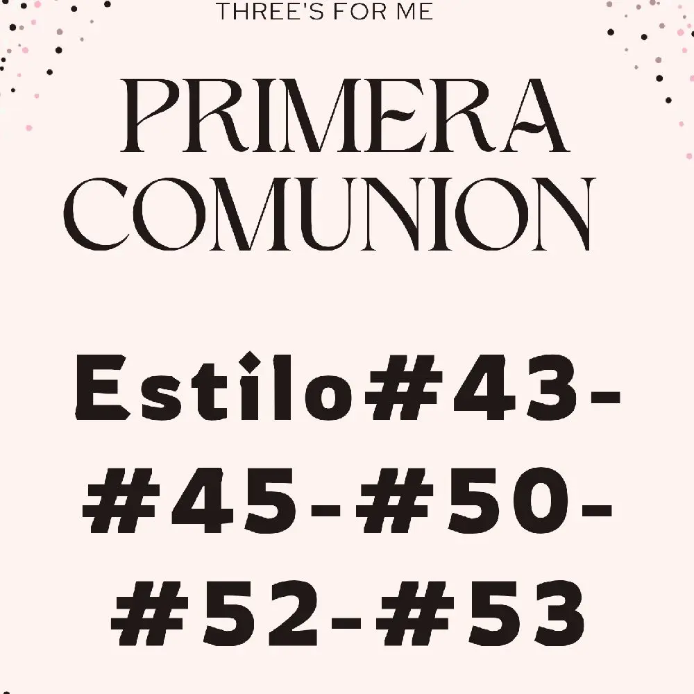 First Communion Dress Package - Stylish and Comfortable