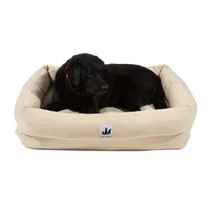 EZ-Wash Premium Lounger Memory Foam Dog Bed