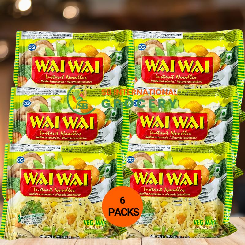 Veg Wai Wai Instant Noodles Ready To Eat Vegan Healthy
