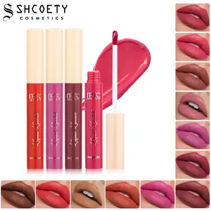 Velvet Matte Long Wear Lip Glaze Set – Hydrating Non-Stick Liquid Lip Gloss, Buildable Mixed Color System, Flatters All Skin Tones – Ideal Mother's Day Gift