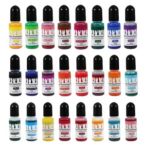 24 Color Water-soluble Pigment, 24pcs/set DIY Pigment for Gypsum & Cement Making, DIY Paint for Silicone Mold Making, Diy Craft Kit, Creative Craft Kit