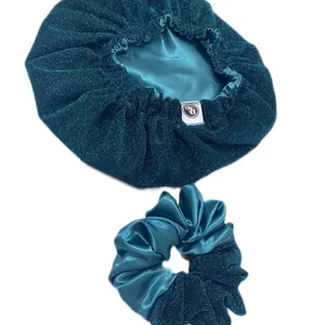 Stardust satin-lined bonnet