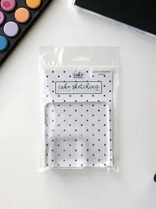 Acrylic Stamping Blocks - Needed with our Rubber Stamps for Cake Drawing Templates for cake decorating business clients - Also work great for Crafters, card-making, stationary, scrapbooking and other hand-made crafts