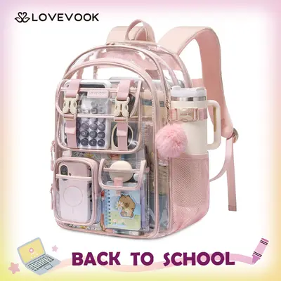 backpack travel light cute LANSHIYA Aesthetic for Girls Middle School Students Bookbag Teens Solid Color Lightweight Daypack Casual Schoolbag with Coin Pouch,Blue It is tough NUWA Mini Backpack Purse for