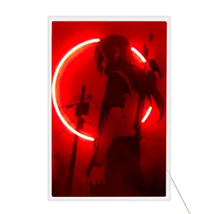 Itachi Moonlight LED Neon Poster