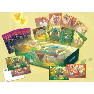 Riftbound Secret Garden Limited Gift Box - Ivern & Lillia Art Sleeves TCG Game Collector Set, 2026 Limited Box with Foil Chance & Full-Art Tokens