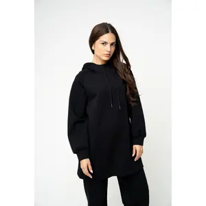 Black Relaxed Hoodie - REST DAY CAPSULE