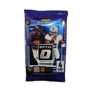 Donruss Optic Football 2025 Retail Box Single Pack, Official NFL Trading Cards, 4 Cards Per Pack
