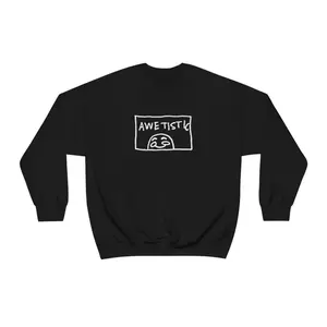Autistic Pride "Awetistic" Crewneck Sweatshirt