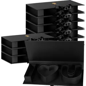 Flower Gift Box Iheartu Letter Design, Ideal for Christmas Weddings Birthdays & More, Elegant Floral Presentation