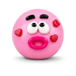 DIY Niqu Creative Dog Face Transformation Slow Rebound Stress Relief Ball TPR Soft Rubber Venting Toy Children and Adult Stress Relief Gadget, Soft, Cute, Squeezable Desktop Decoration Gift，anxiety relief gift, holiday party gift