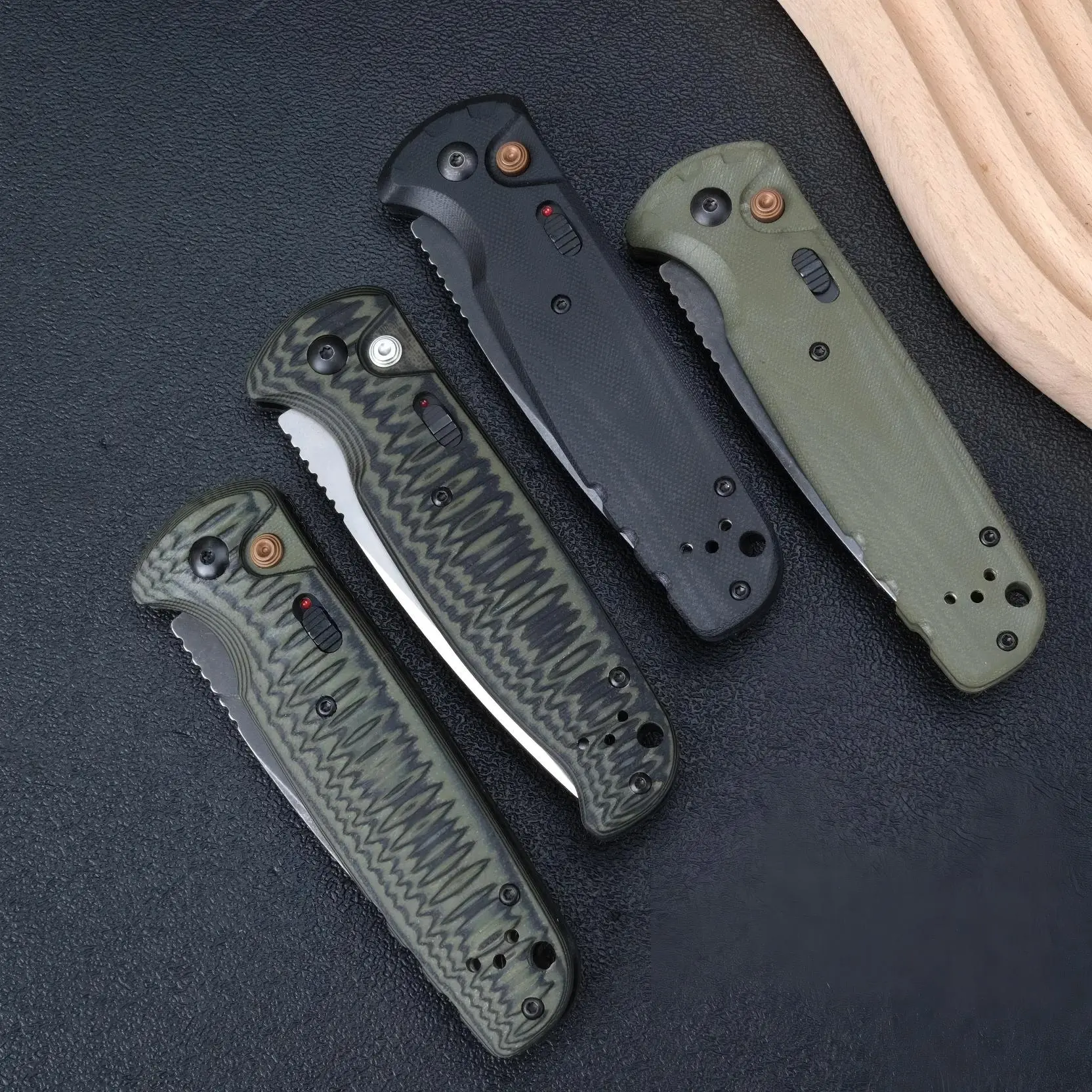 4300 Everyday Convenient Pocket Knife, Fruit Knife, G10 Handle, Premium Quality, Top Gift Choice