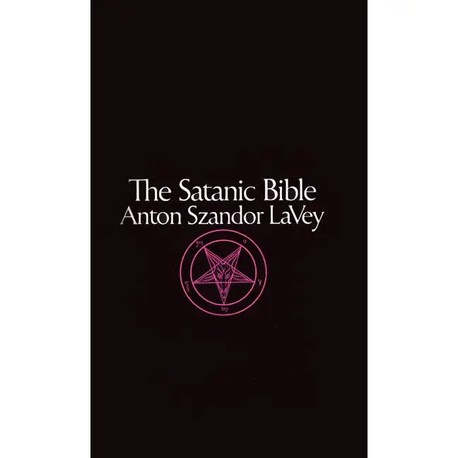 The Satanic Bible by Anton Szandor Paperback Book