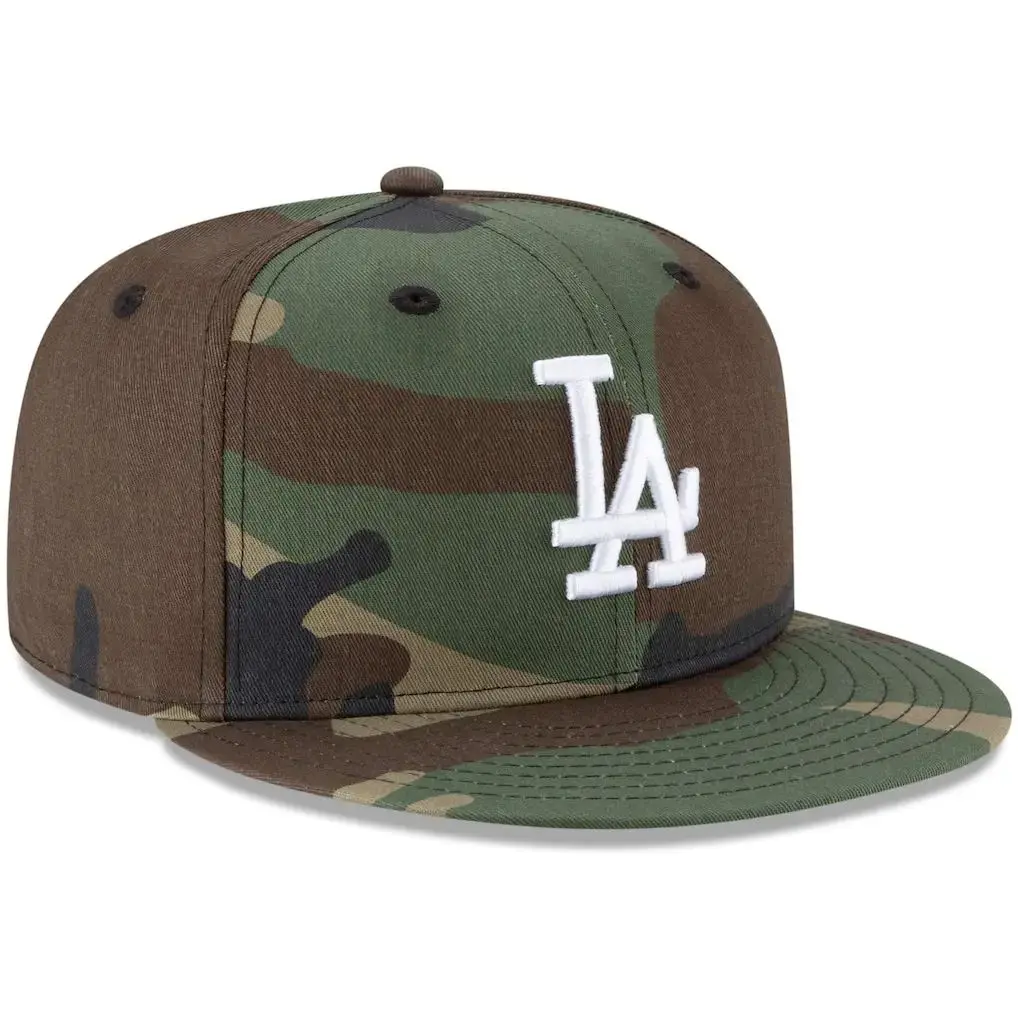 New Era Los Angeles Dodgers Green Fashion 9FIFTY Snapback Hat.