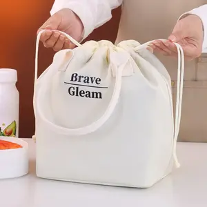 Portable Lunch Box Bag for Office Workers, Handheld Bento Bag, Commuter Meal Pouch, Convenient Lunch Carrier, Easy to Carry