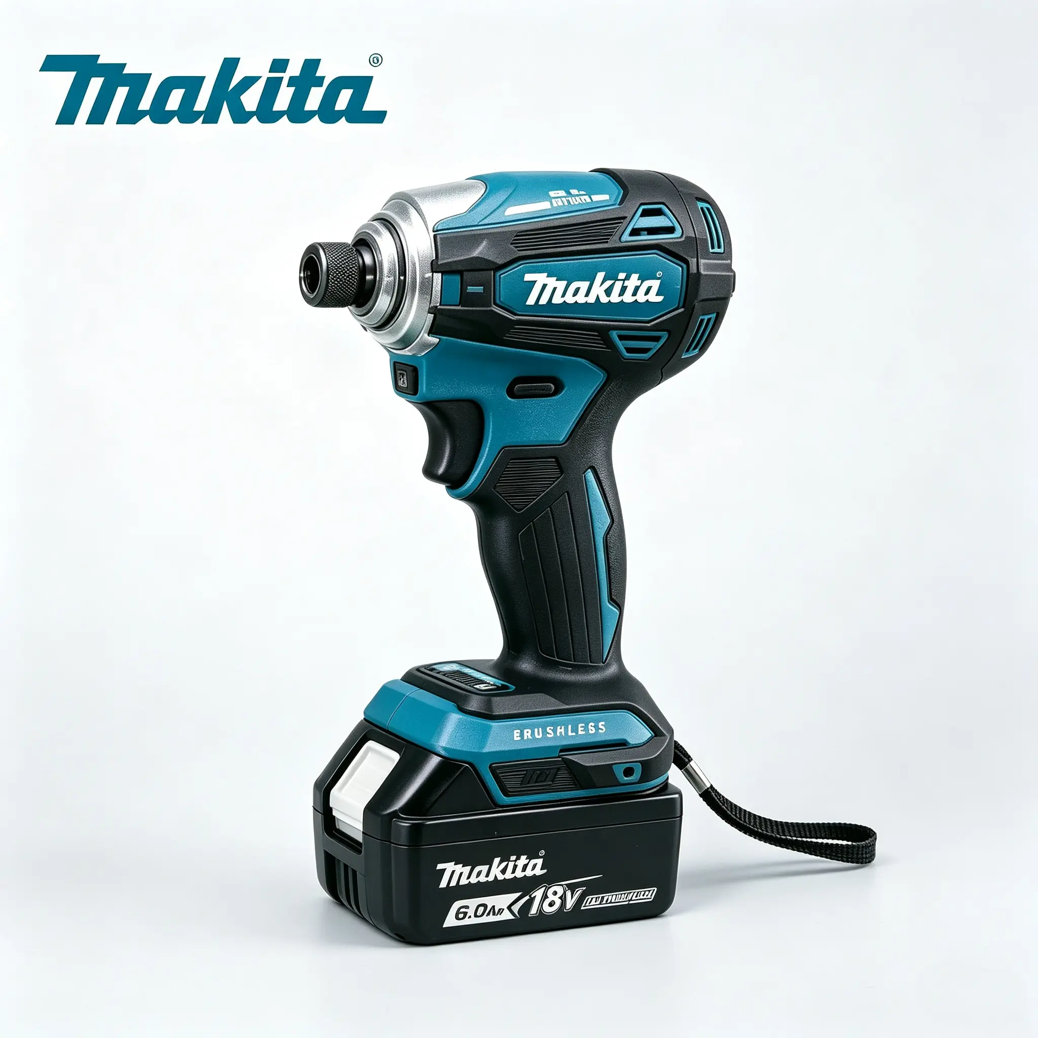 Makita 172 1/2" Brushless High-TorqueImpact Driver W/ Friction Ring, 4-Speed Dial & AWS, Compact Front Design, Ideal For Heavy Equipment, Bridge Construction & Pipefitting Jobs tools