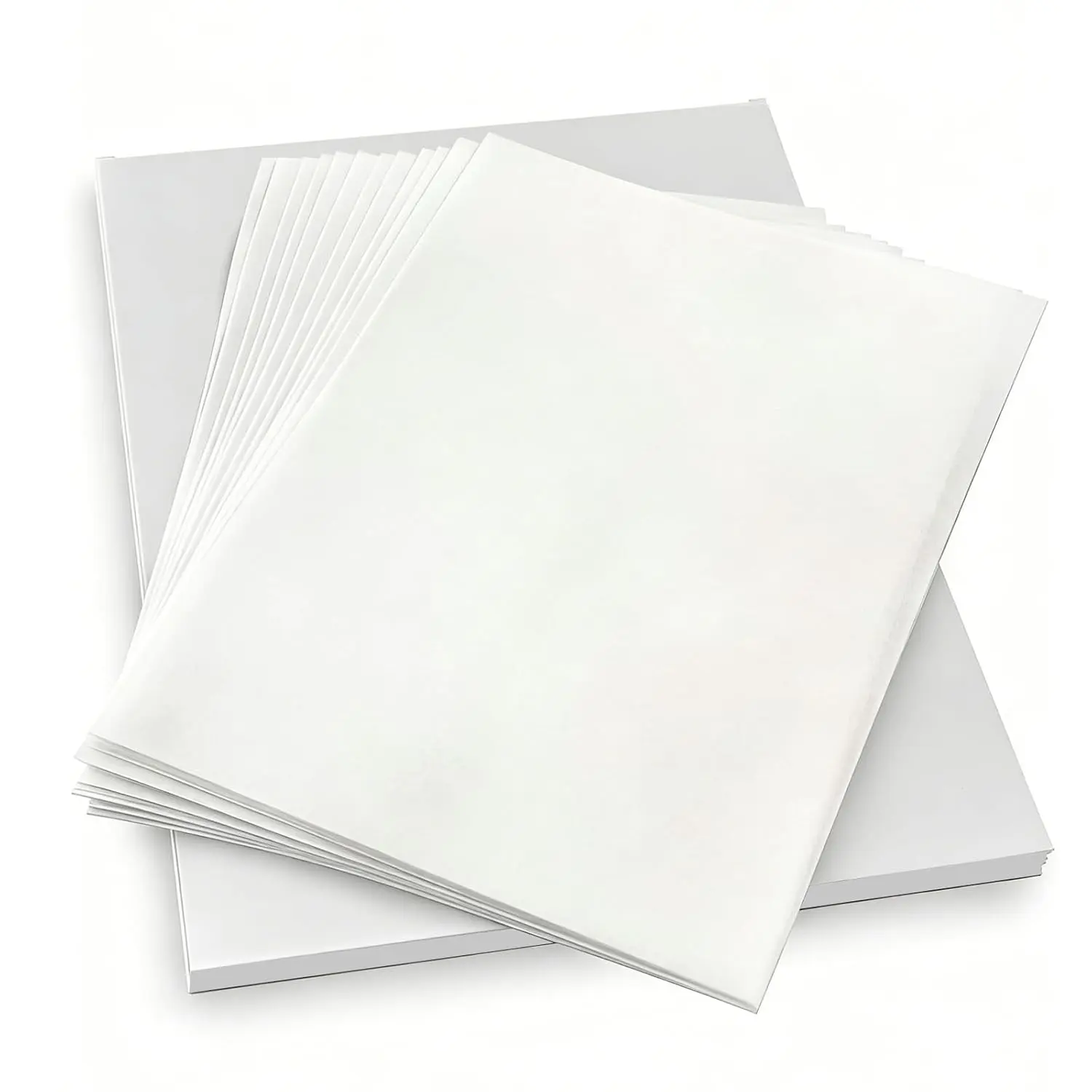 Edible Wafer Paper Sheets 25pcs, A4 Size 8.5" x 11", 0.3mm Printable Edible Sheets for Cakes, Cupcakes & Candy, Food Grade Wafer Sheets for Cake Topper Decoration