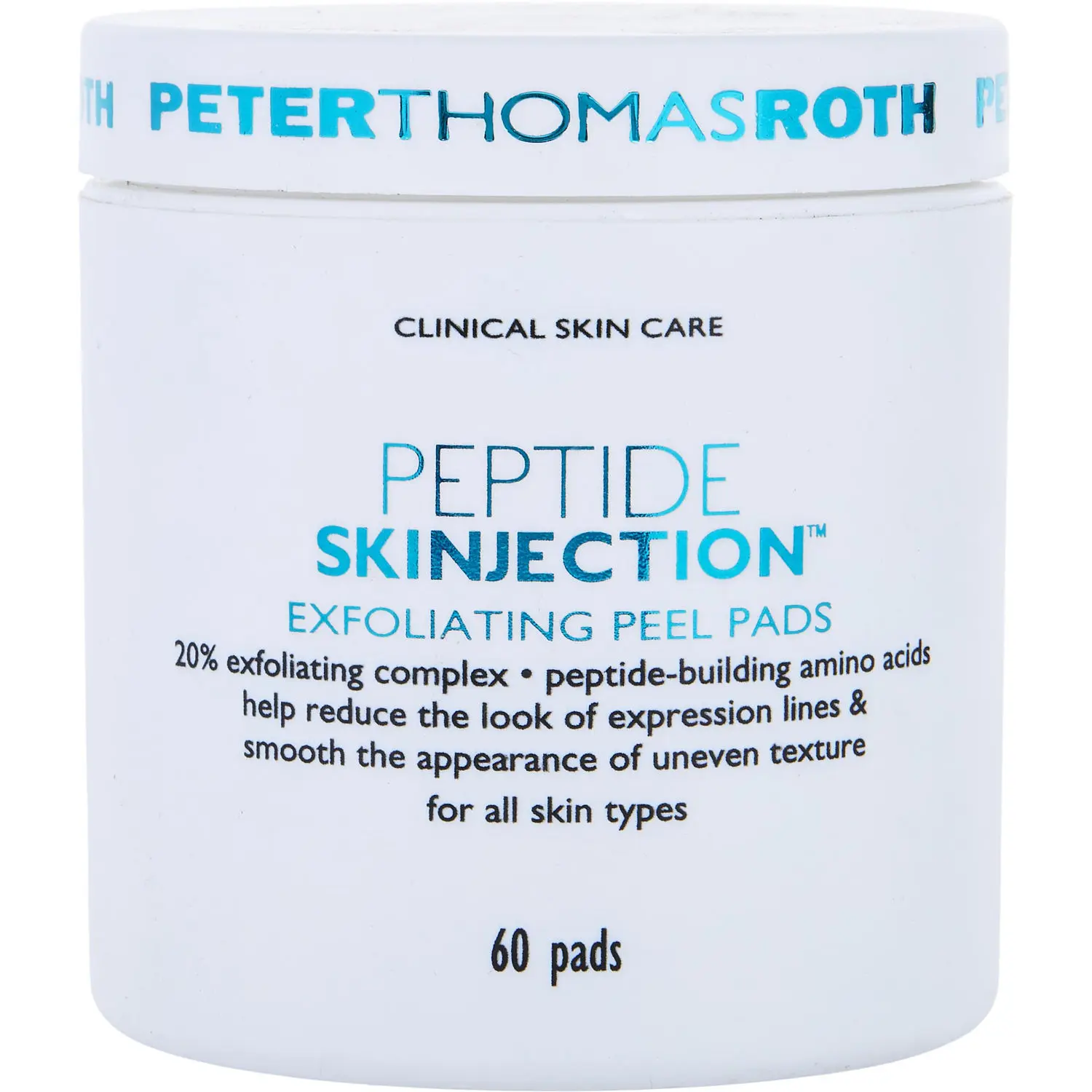 Peter Thomas Roth By Peter Thomas Roth Peptide Skinjection Exfoliating Peel Pads For Women
