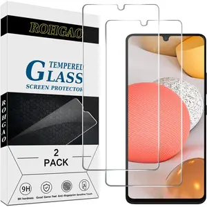 KTINEIC 2-Pack Designed For Samsung Galaxy A15 5G / 4G 6.5-inch Tempered Glass Screen Protector, Anti Scratch, Bubble Free, Easy to Install Cellphone Protective