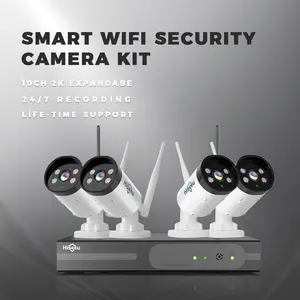 Hiseeu Wireless WIFI 2K 3MP Security Camera System Hiseeu Wireless WIFI 2K 3MP Security Camera System