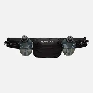 NATHAN TrailMix Plus 3.0 Hydration Belt with Updated Holster Design & Expanded Pockets for Secure One-Handed Access Running Gear
