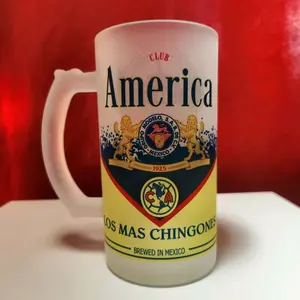 Tarro del America Frosted Glass 16oz - Drinkware with Original Packaging