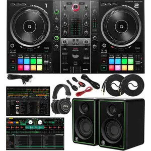 Hercules DJControl Inpulse 500 2-Channel DJ Controller with Retractable Feet, Software & Accessories