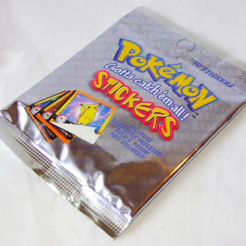 Pokemon Sticker Pack Series 1 10 stickers
