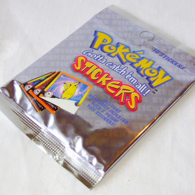 Pokemon Sticker Pack Series 1 10 stickers