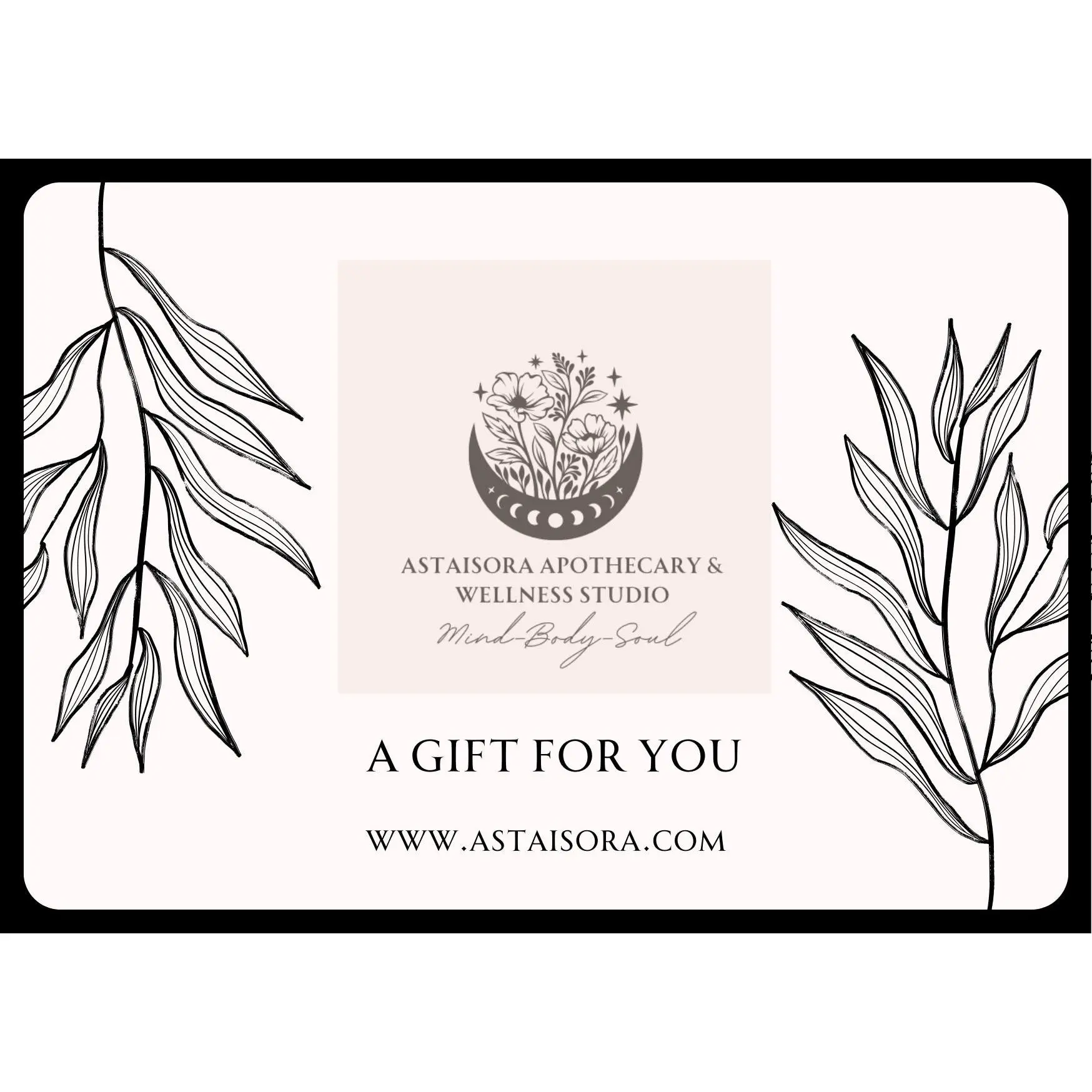 A'staisora Apothecary & Wellness Studio Gift Card