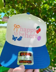 Happy to be Here Hat