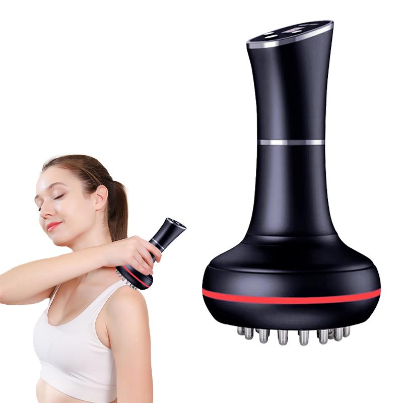 【Valentine's Day Gift】 Electric massage brush - FullBody Abdomen, Leg, Back and Shoulder Massage,USB Charging TPE Muscle Soothing, Portable Electric massage brush, Holiday Gifts for Parents,Home Fitness Tools 16  head  massager whole body muscle fascial